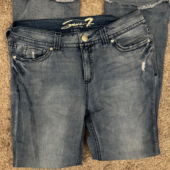 Seven7 starlette mid rise bootcut jeans - Picture 2 of 3